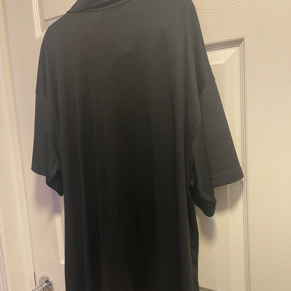 Chicago Blackhawks Antigua Big & Tall 4XL Tribute Polo - Black - Picture 8 of 8